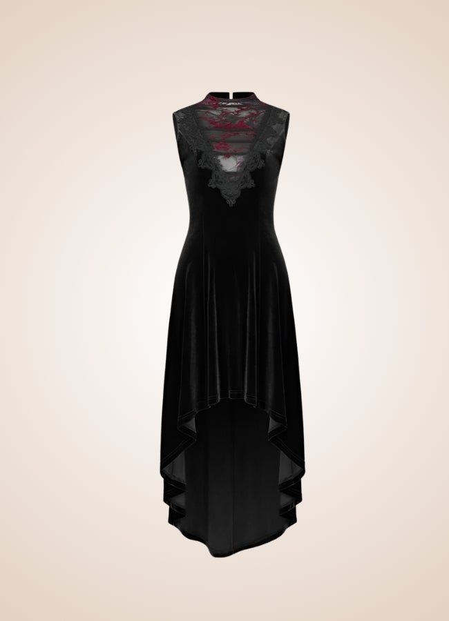 Women's Gothic Sleeveless Dress - Steampunk Australia