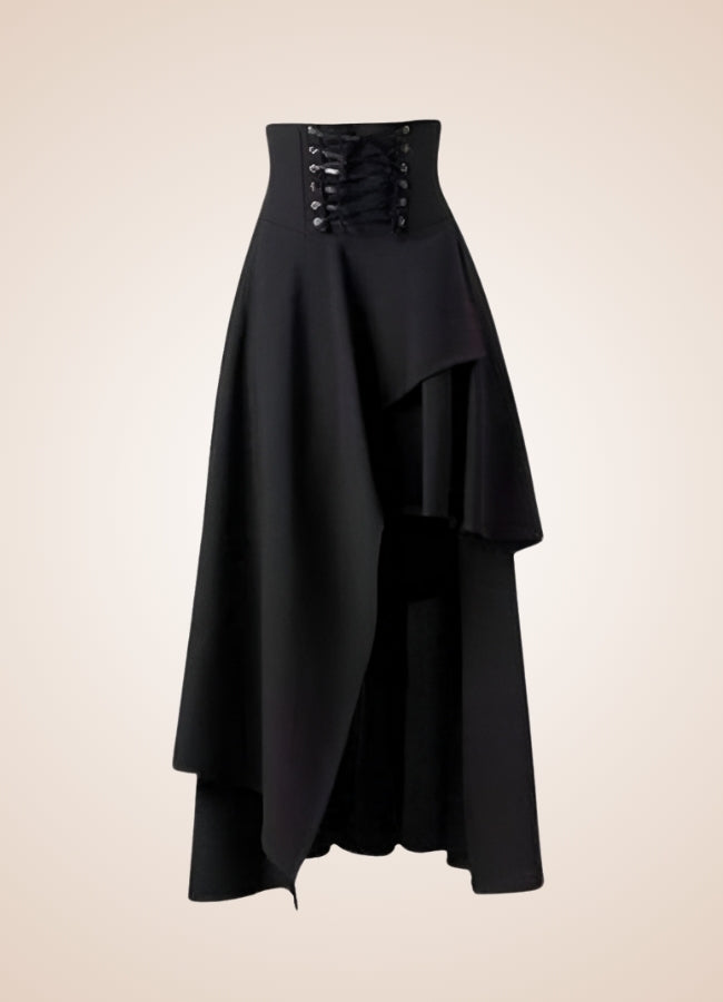 Women's Medieval Asymmetrical Steampunk Skirt - Steampunk Australia