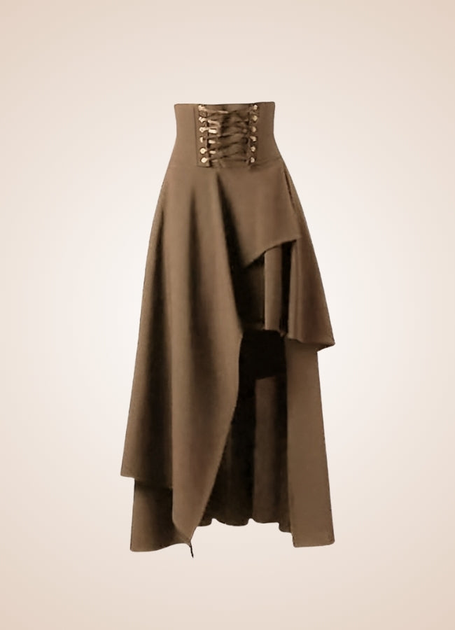 Women's Medieval Asymmetrical Steampunk Skirt - Steampunk Australia