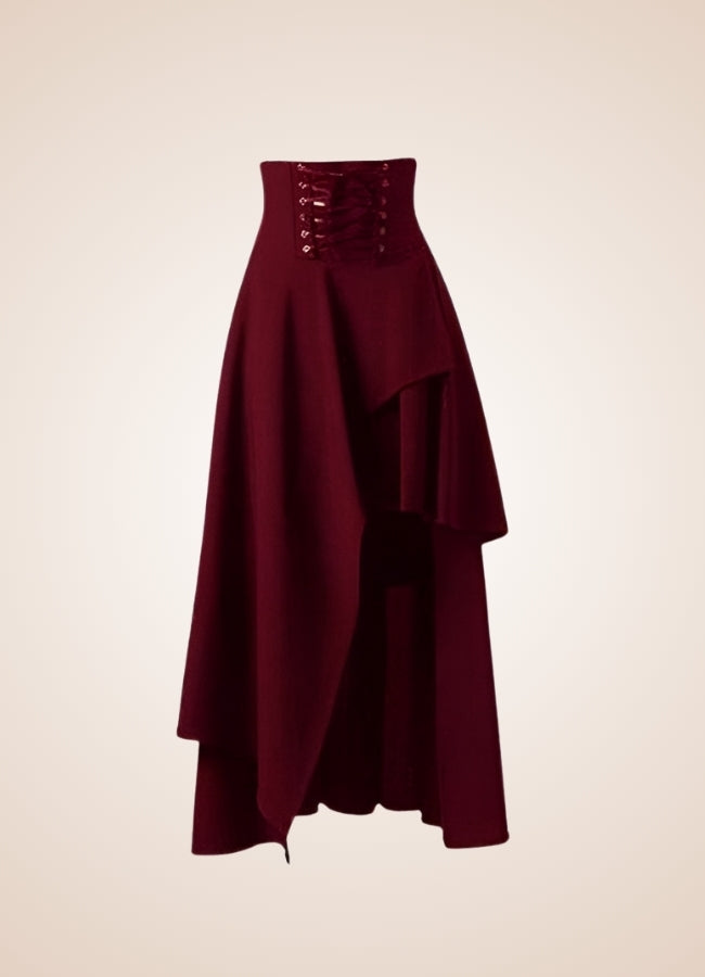 Women's Medieval Asymmetrical Steampunk Skirt - Steampunk Australia