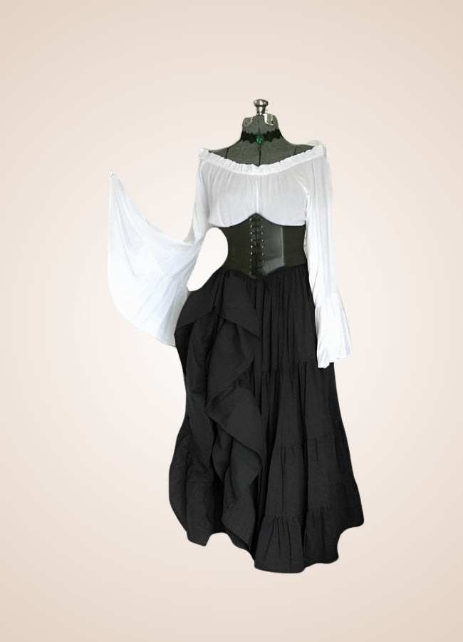 Women's Renaissance Medieval Steampunk Dress - Steampunk Australia