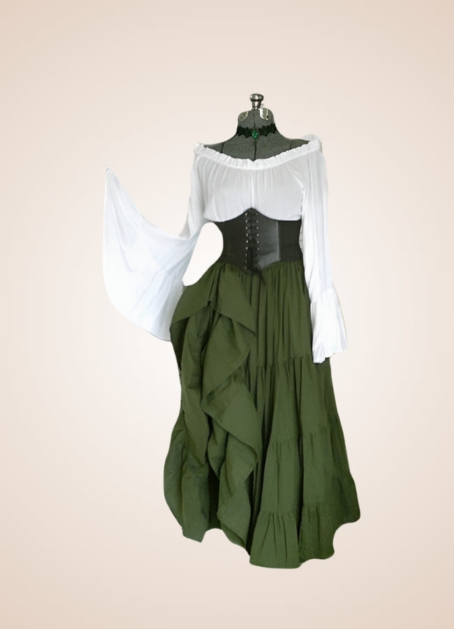 Women's Renaissance Medieval Steampunk Dress - Steampunk Australia