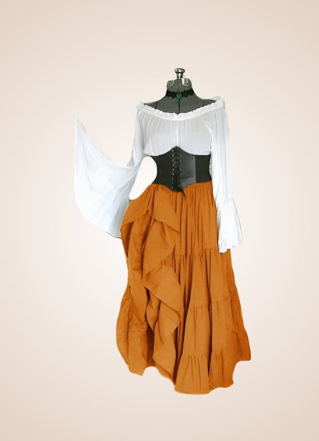 Women's Renaissance Medieval Steampunk Dress - Steampunk Australia