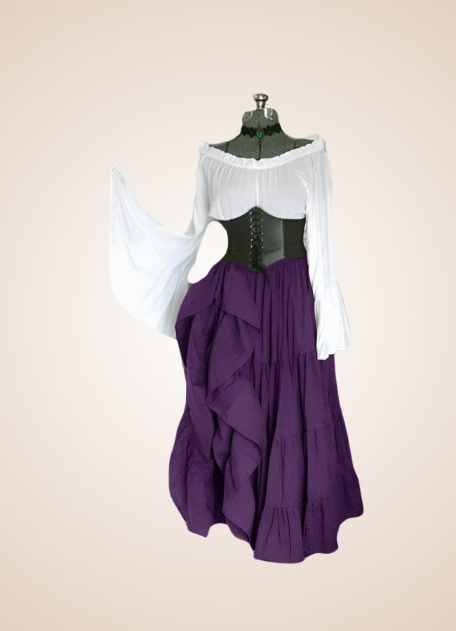 Women's Renaissance Medieval Steampunk Dress - Steampunk Australia