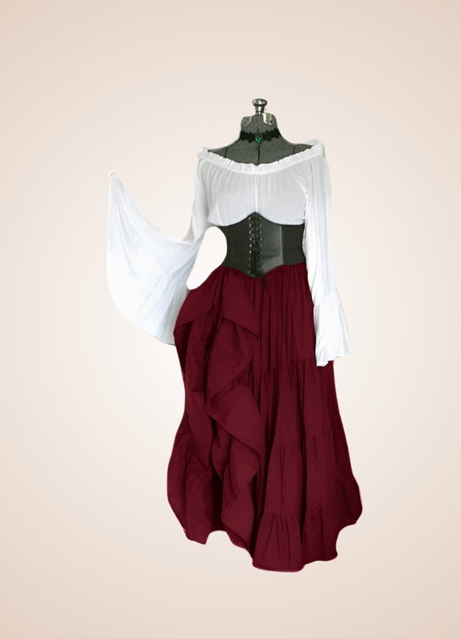 Women's Renaissance Medieval Steampunk Dress - Steampunk Australia