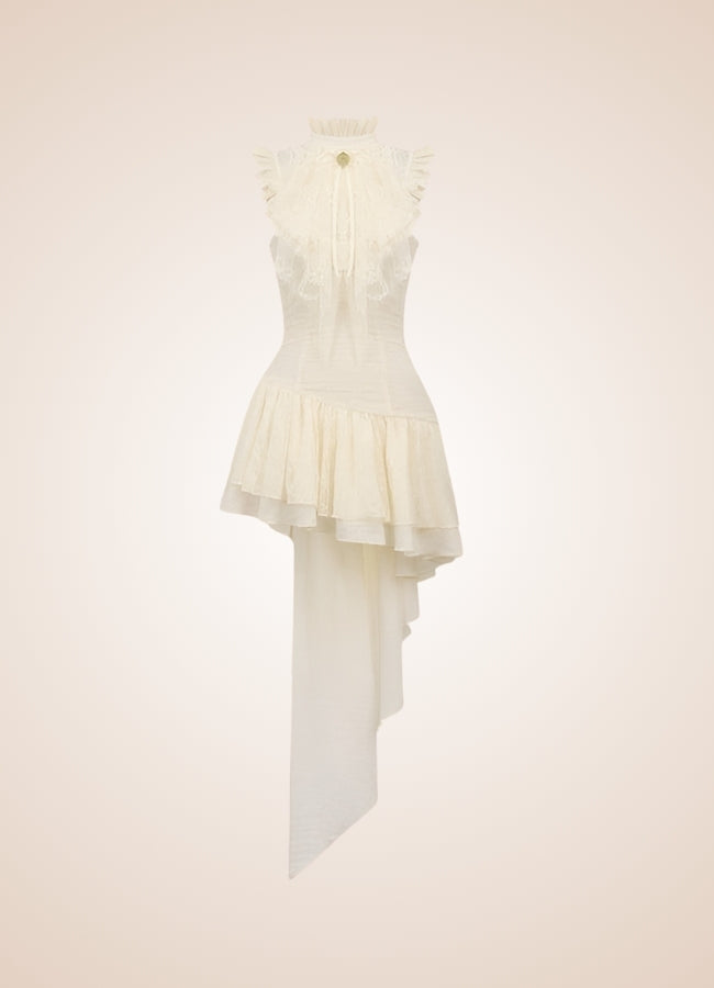 Women's Ruffle Steampunk Dress - Steampunk Australia