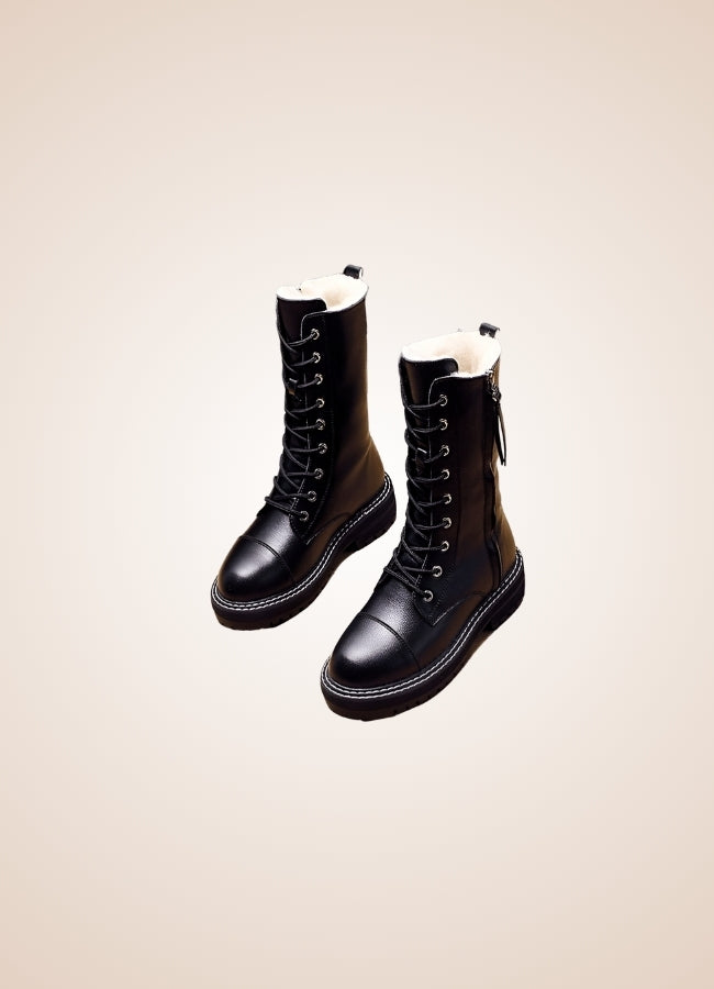 Women's Steampunk Leather Boots - Steampunk Australia