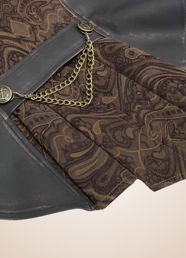 Women's Steampunk Leather Jacket - Steampunk Australia
