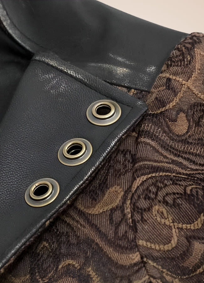 Women's Steampunk Leather Jacket - Steampunk Australia