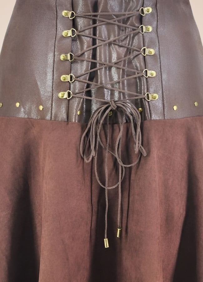 Women's Steampunk Long Skirt - Steampunk Australia
