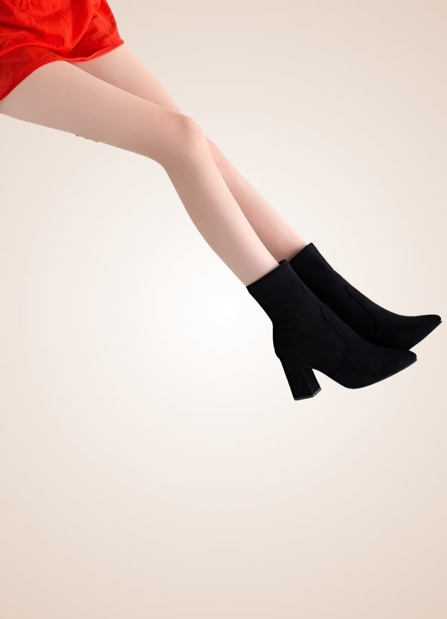 Women's Thick Heel Ankle Boots - Steampunk Australia