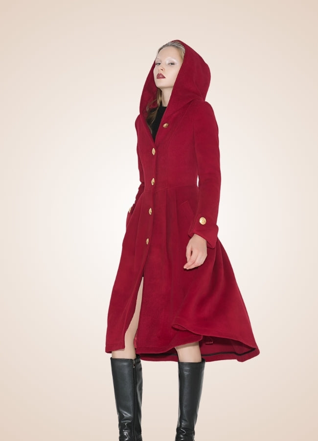 Women's Victorian Hooded Coat - Steampunk Australia