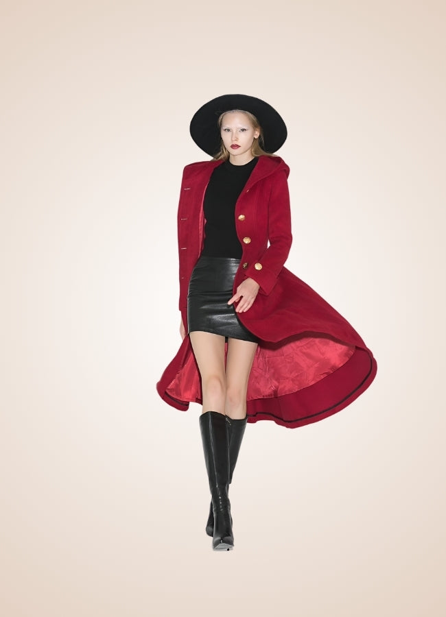 Women's Victorian Hooded Coat - Steampunk Australia