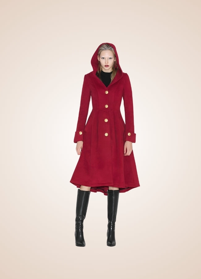 Women's Victorian Hooded Coat - Steampunk Australia