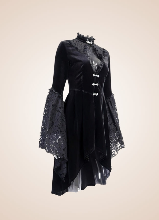 Women's Vintage Gothic Dress - Steampunk Australia