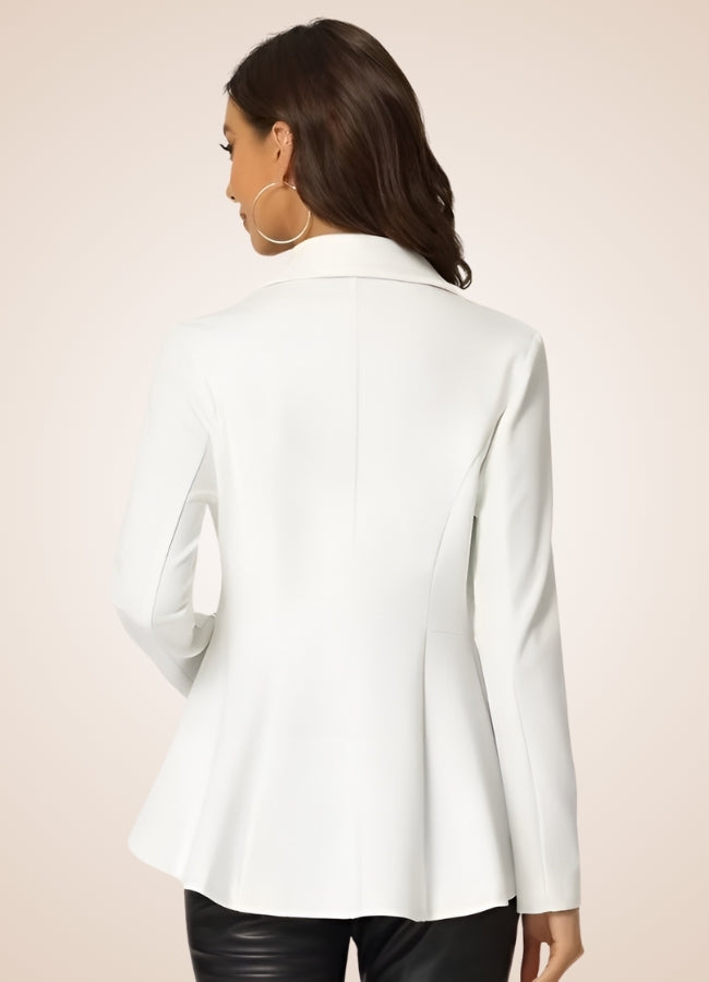 Women's White Steampunk Jacket - Steampunk Australia