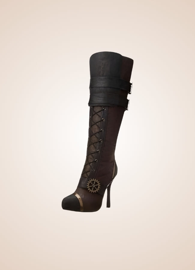 Women's Wild Western Steampunk Boots - Steampunk Australia