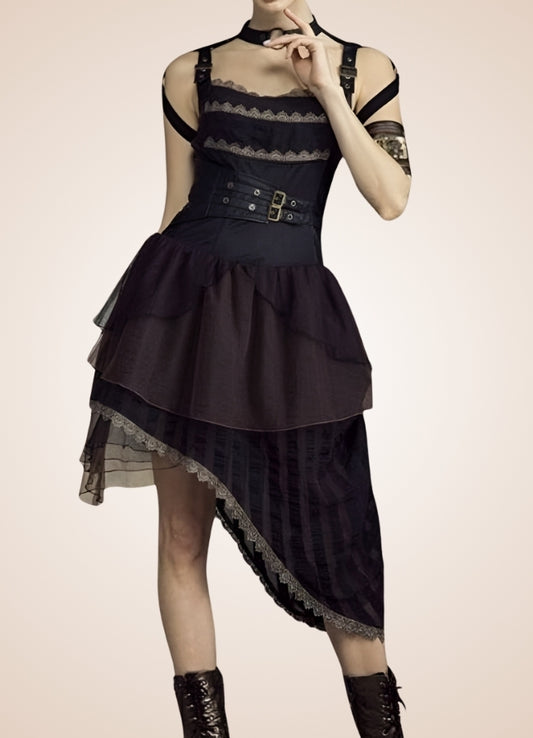 Asymmetrical Steampunk Dress - Steampunk Australia