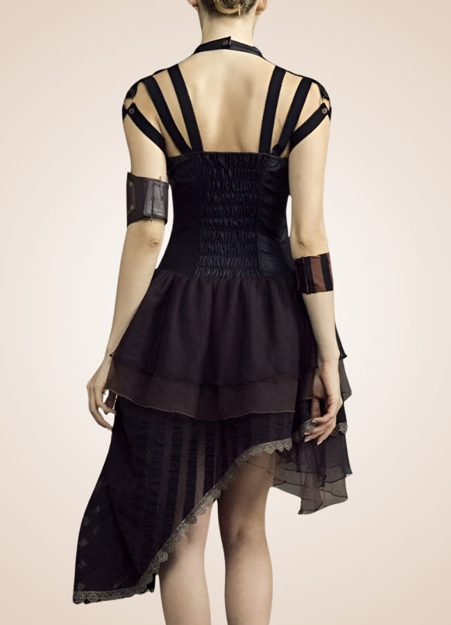 Asymmetrical Steampunk Dress - Steampunk Australia