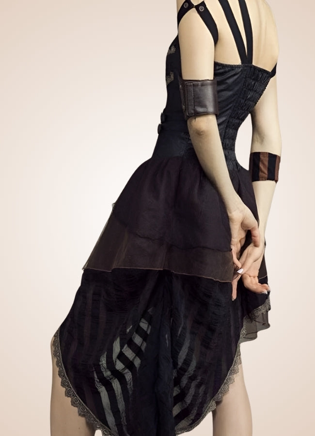 Asymmetrical Steampunk Dress - Steampunk Australia