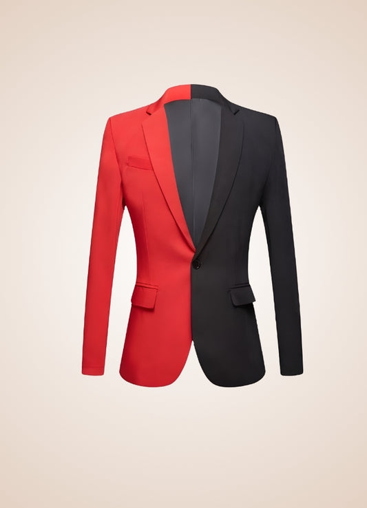 Black And Red Steampunk Jacket - Steampunk Australia