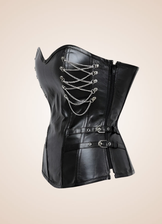 Black Gothic Steampunk Corset - Steampunk Australia