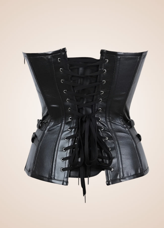 Black Gothic Steampunk Corset - Steampunk Australia