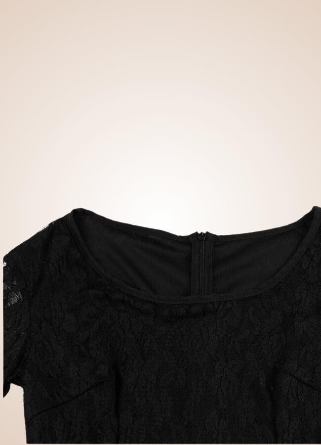 Black Gothic Vintage Dress - Steampunk Australia