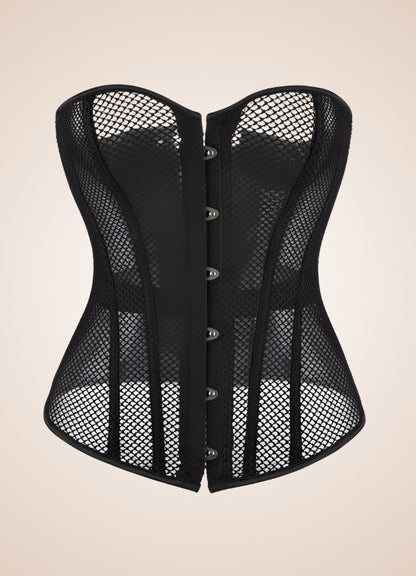Black Pirate Steampunk Bustier - Steampunk Australia