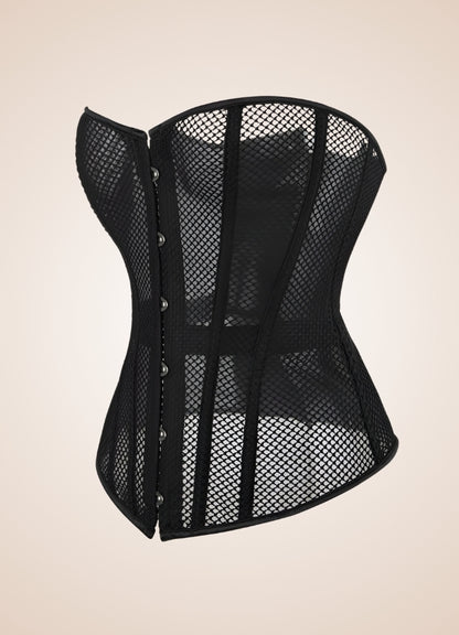 Black Pirate Steampunk Bustier - Steampunk Australia