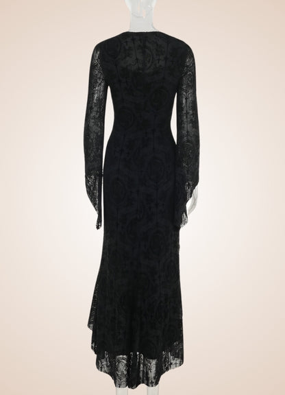 Black Steampunk Collar Corset Dress - Steampunk Australia
