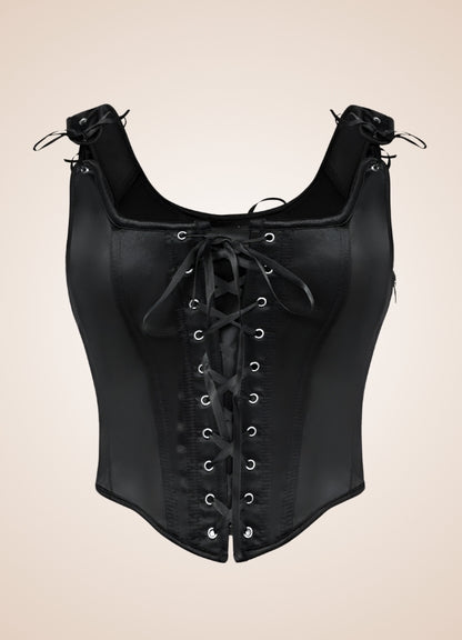 Black Steampunk Corset - Steampunk Australia