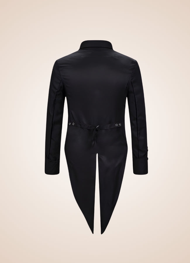 Black Steampunk Tailcoat - Steampunk Australia