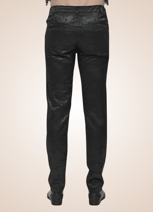 Black Victorian Gothic Pants - Steampunk Australia