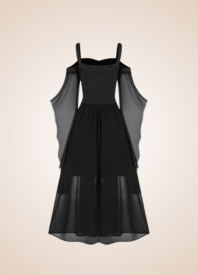Black Victorian Steampunk Dress - Steampunk Australia