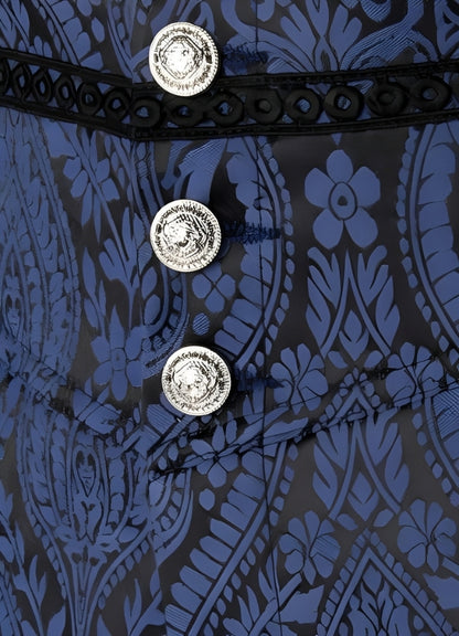 Blue Steampunk Pants - Steampunk Australia