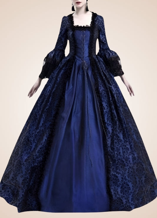 Blue Victorian Era Dress - Steampunk Australia