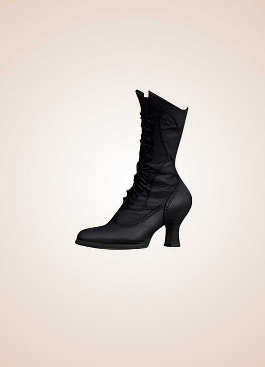British High Knee Steampunk Boots - Steampunk Australia