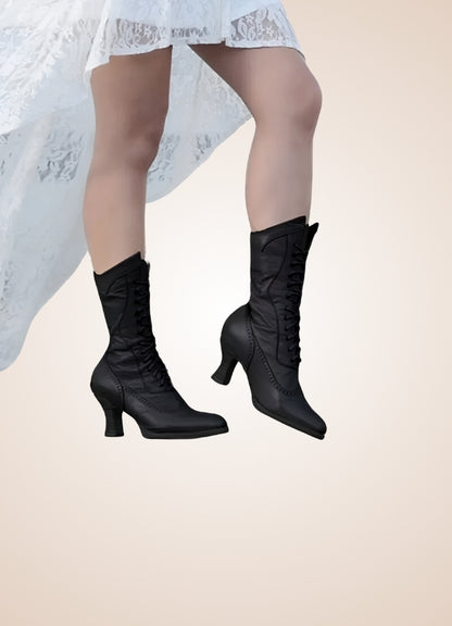 British High Knee Steampunk Boots - Steampunk Australia