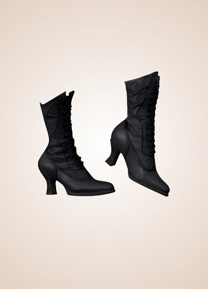 British High Knee Steampunk Boots - Steampunk Australia