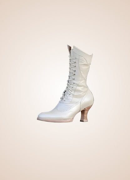 British High Knee Steampunk Boots - Steampunk Australia