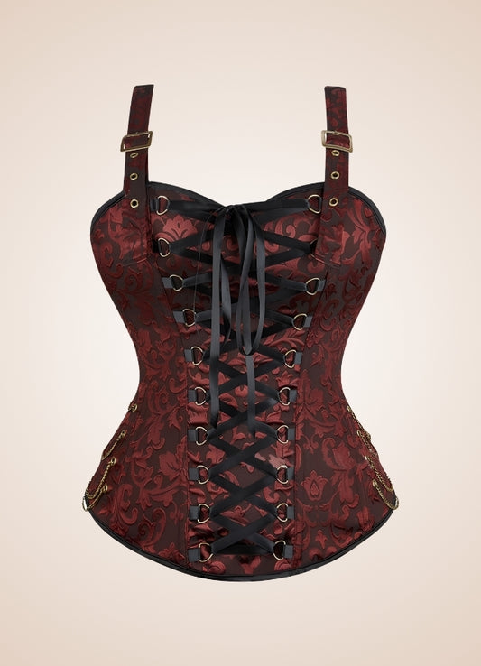 Brown Pirate Steampunk Corset - Steampunk Australia