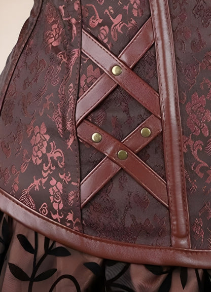 Brown Steampunk Pirate Dress - Steampunk Australia