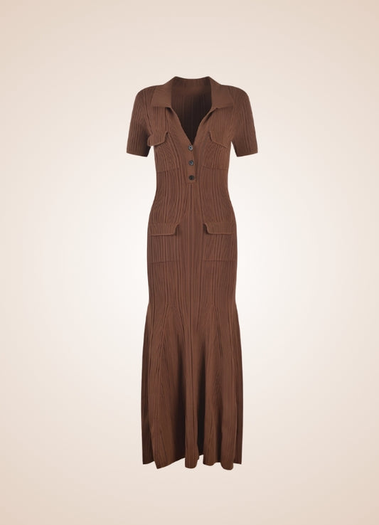 Brown Steampunk Pocket Corset Dress - Steampunk Australia