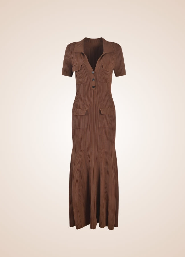 Brown Steampunk Pocket Corset Dress - Steampunk Australia