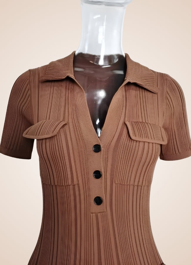 Brown Steampunk Pocket Corset Dress - Steampunk Australia