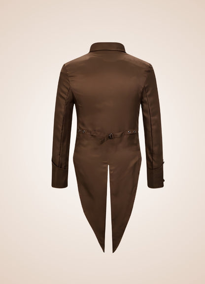 Brown Steampunk Tailcoat - Steampunk Australia