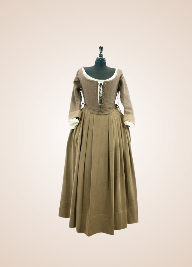 Brown Steampunk Victorian Dress - Steampunk Australia