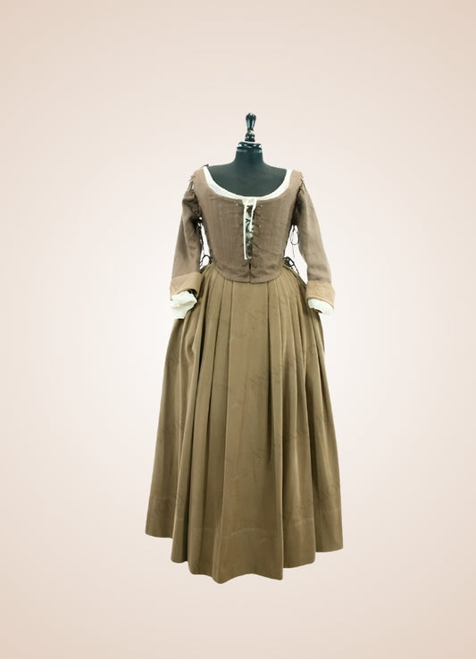 Brown Steampunk Victorian Dress - Steampunk Australia