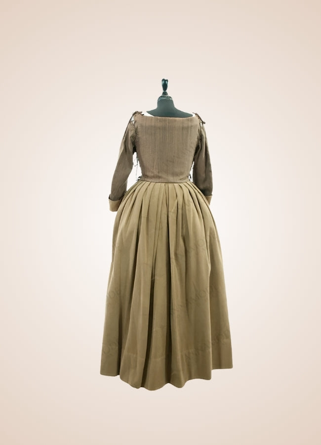 Brown Steampunk Victorian Dress - Steampunk Australia